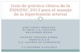 Guia HTA 2013 de la ESH/ESC