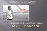 Javier manzano curriculum