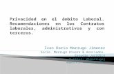 Protección de Datos Personales en el Ámbito Laboral en Colombia