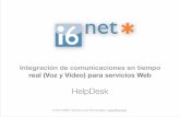 Integración de comunicaciones en tiempo real (Voz y Vídeo) para servicios Web