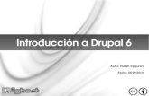 Introduccion a Drupal 6 e-ghost