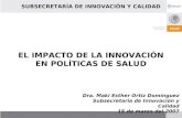 El impacto de la innovacion en politicas de salud