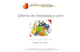 Oferta Depapaya Agosto 22, 2010