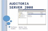Auditoría Windows server 2008