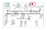 Programa curso Agentes Comerciales 130 horas CoacAlava
