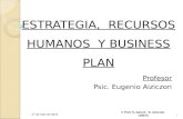 Estrategia RRHH y Business Plan