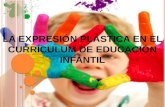 la expresión plastica en el currículum de educación infantil