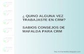 Mafalda Y El Crm