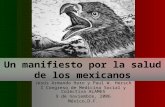Manifiesto Salud Mexicanos 2006