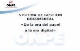 Sistema de Gestión Documental: De la era del papel a la era digital