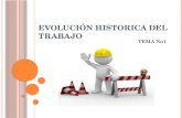 Evolución historica del trabajo