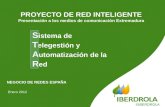 Proyecto de redes inteligentes en Extremadura