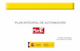 Presentación Plan Integral AutomociÓn