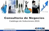 CDEN: Catálogo de Soluciones 2015