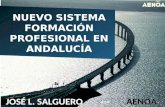 El nuevo sistema de formación profesional en Andalucía