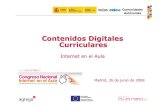 Contenidos Curriculares   Madrid V2.00