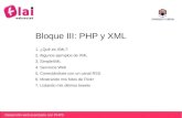 PHP Avanzado: PHP, XML y Servicios Web