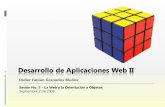 Desarrollo de Aplicaciones Web II - Sesión 05 - Evolución de los lenguajes POO y la Web