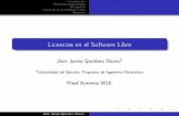 Licencias software libre
