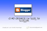 Crear Blog En Blogger