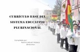Curriculo base - Sistema Educativo Plurinacional de Bolivia