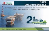 Foro universitario 2013, Distribución y comercialización de hidrocarburos, Pemex exploraciñón y producción