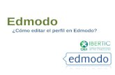 Edmodo - Cómo editar el perfil - docentes 2013