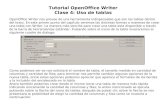 OpenOffice Writer - Clase 4