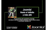 Presentación del proyecto Joomla!  en el congreso Hispalinux - Cáceres - 14-12-2007