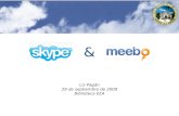 Skype And Meebo