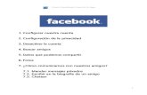 Manual Facebook (2013): cuenta, privacidad, fotos, chatear y mensajes privados.
