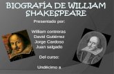 BiografíA De William Shakespeare