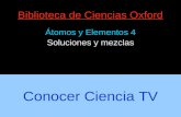 Conocer Ciencia - Soluciones y mezclas - Química 4