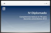 Presentacion diplomado IV