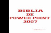 Biblia of power point 2007
