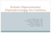 Nkhos, estado hiperosmolar no cetonico, HSNK, hiperosmolar