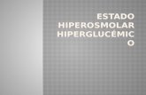 Estado hiperosmolar hiperglucémico