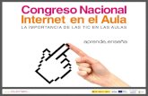 Decroly en el congreso Internet en el Aula