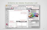 Entorno y herramienta de Adobe Illustrator CS4