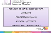 REGISTRO Y CERTIFICACIÓN REUNIÓN FINAL 2013-2014