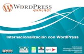 Internacionalización con WordPress (WordPress Euskadi 2014)