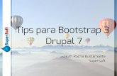 Tips Bootstrap 3 en Drupal 7