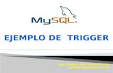 Ejemplo de Trigger en Mysql