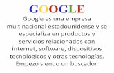 Google y sus servicios