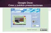 Google Docs: Crea y publica presentaciones