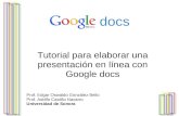 Google docs presentacion
