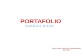 Portafolio google sites