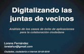 Digitalizando las juntas vecinales - Colabora Bilbao