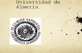 Psicolog­a (Universidad de Almer­a)
