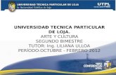 UTPL-ARTE Y CULTURA-II-BIMESTRE-(OCTUBRE 2011-FEBRERO 2012)